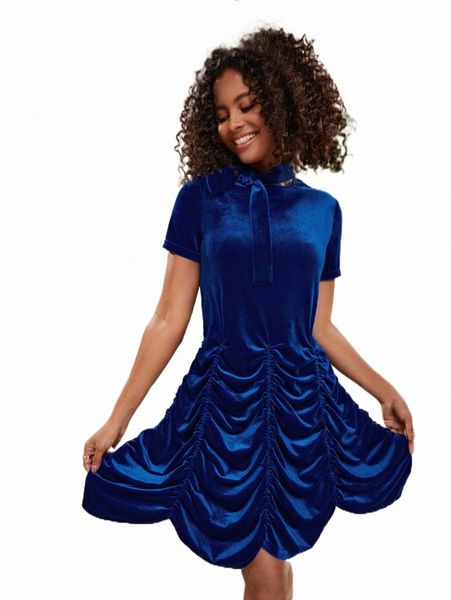 casual dresses x miss bos tie neck ruched asymmetrical hem velvet dress r8e7#, Black;gray
casual dresses x miss bos tie neck ruched asymmetrical hem velvet dress r8e7#, Black;gray