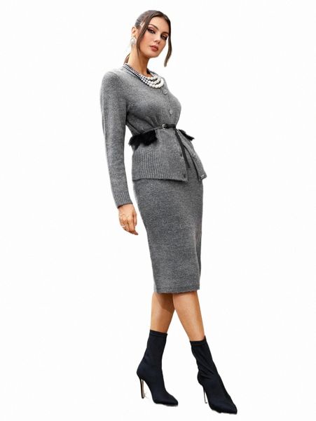 women's sweaters x farah ribbed knit cardigan & knit skirt without belt f3hh#, White;black
women's sweaters x farah ribbed knit cardigan & knit skirt without belt f3hh#, White;black