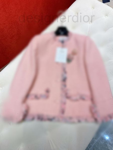 women's jackets designer 22 autumn winter new small fragrance pink camellia flower coat, Black;brown
women's jackets designer 22 autumn winter new small fragrance pink camellia flower coat, Black;brown