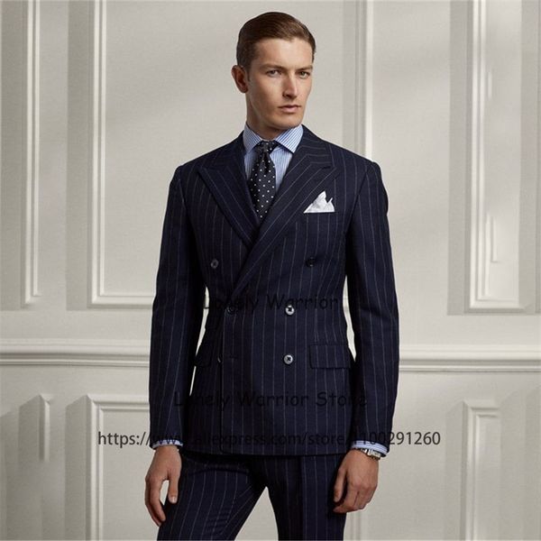men's suits blazers classic navy blue striped mens suit double breasted daily business blazer slim fit banquet tuxedo 2 piece set terno, White;black
men's suits blazers classic navy blue striped mens suit double breasted daily business blazer slim fit banquet tuxedo 2 piece set terno, White;black