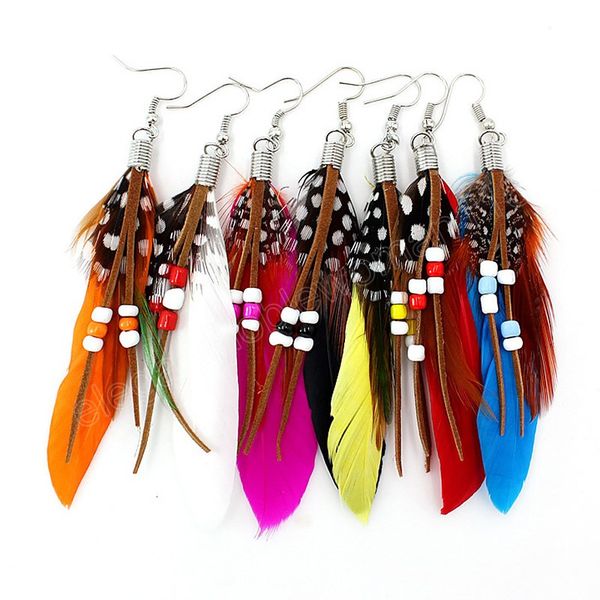 creative dangle earrings luxury beaded tassel fake feather decor drop earrings jewelry accessories, Silver
creative dangle earrings luxury beaded tassel fake feather decor drop earrings jewelry accessories, Silver