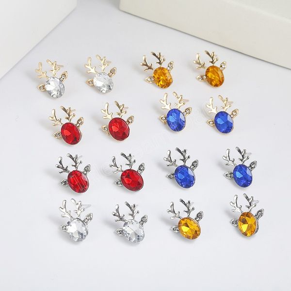 elegant xmas christmas pearl deer earrings ear stud jewelry for women and girl gift 2023 new year gift, Golden;silver
elegant xmas christmas pearl deer earrings ear stud jewelry for women and girl gift 2023 new year gift, Golden;silver