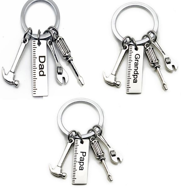 dhl300pcs bag parts dad grandpa papa letter hammer screwdriver wrench tool keychain father's day gifts, Black
dhl300pcs bag parts dad grandpa papa letter hammer screwdriver wrench tool keychain father's day gifts, Black