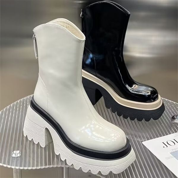 boots women chunky chelsea boots winter high heels ankle boots fashion party pumps goth shoes platform snow motorcycle botas 220908, Black
boots women chunky chelsea boots winter high heels ankle boots fashion party pumps goth shoes platform snow motorcycle botas 220908, Black