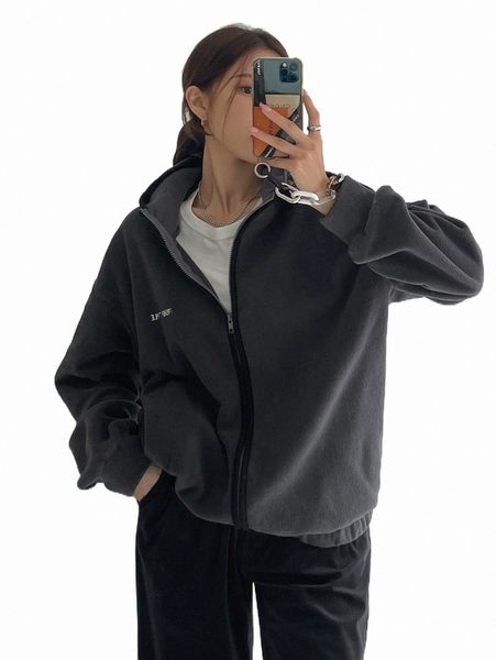women's jackets dazy letter embroidery zip up drop shoulder hooded fleece jacket r2nu#, Black;brown
women's jackets dazy letter embroidery zip up drop shoulder hooded fleece jacket r2nu#, Black;brown