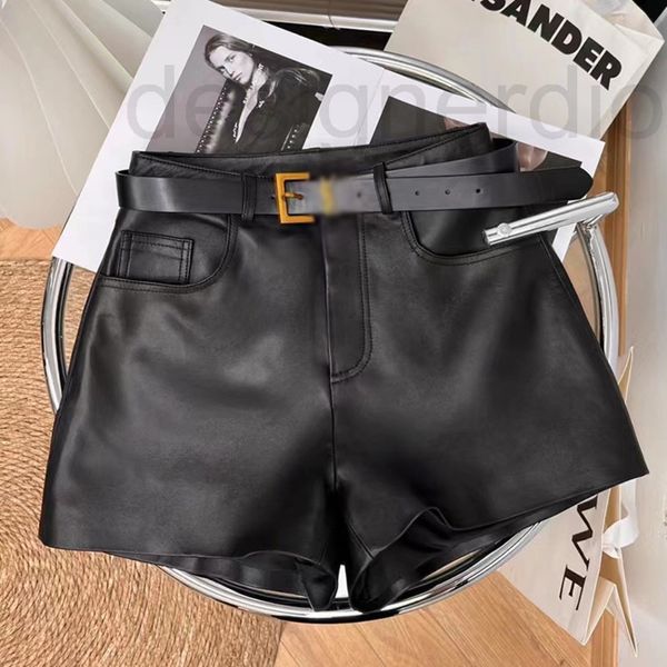 women's jumpsuits & rompers designer leather sheepskin shorts high waist slim straight pants new autumn 2022 quality with waistband tem, Black;white
women's jumpsuits & rompers designer leather sheepskin shorts high waist slim straight pants new autumn 2022 quality with waistband tem, Black;white