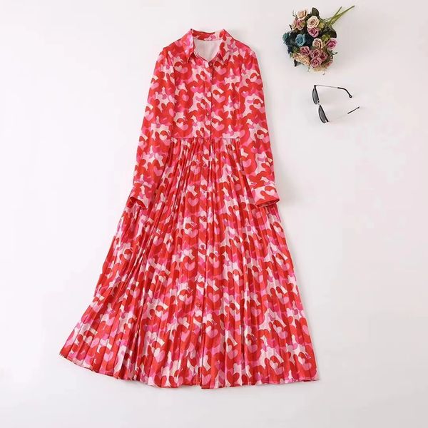 casual dresses european and american women's wear autumn new styles long sleeve lapel with red heart print fashion pleated dress xxl, Black;gray
casual dresses european and american women's wear autumn new styles long sleeve lapel with red heart print fashion pleated dress xxl, Black;gray