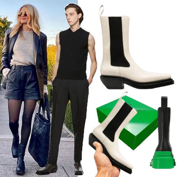 aaa women bottega white black soles boots hipster luxury man tire leather chelsea booties men platform chunky shoes lady knight high-boots d
aaa women bottega white black soles boots hipster luxury man tire leather chelsea booties men platform chunky shoes lady knight high-boots d