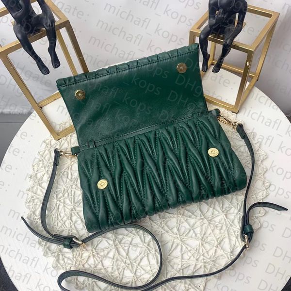 bag luxury women miu crossbody bag fluffy sheepskin quilted simple designer purse 2022 1iy8