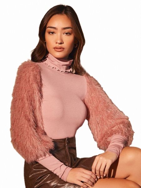 women's t-shirt funnel neck bishop shoulder d9co#, White
women's t-shirt funnel neck bishop shoulder d9co#, White