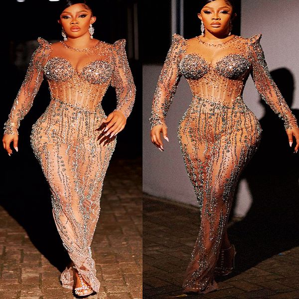 2022 arabic aso ebi luxurious sheath prom dresses see through evening formal party second reception birthday engagement gowns dress zj321, Black
2022 arabic aso ebi luxurious sheath prom dresses see through evening formal party second reception birthday engagement gowns dress zj321, Black