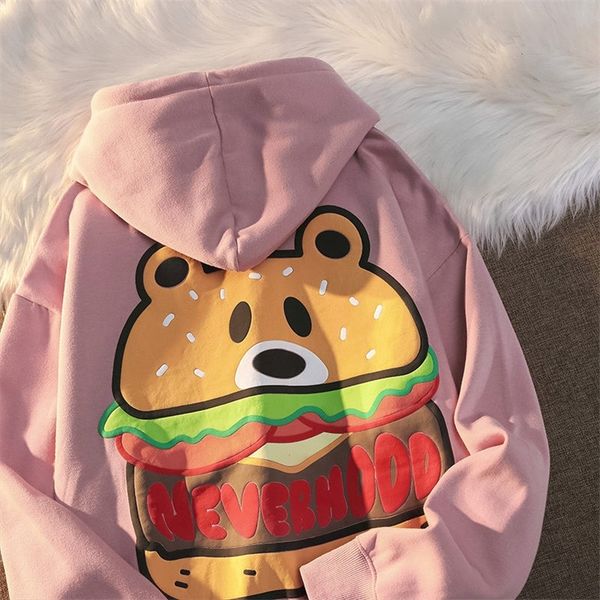 women s hoodies sweatshirts amerykaski retro zabawa niedwied burger sweter z kapturem mczyzn jesieni i zim nowy modny marka luna plus aksami, Black
women s hoodies sweatshirts amerykaski retro zabawa niedwied burger sweter z kapturem mczyzn jesieni i zim nowy modny marka luna plus aksami, Black