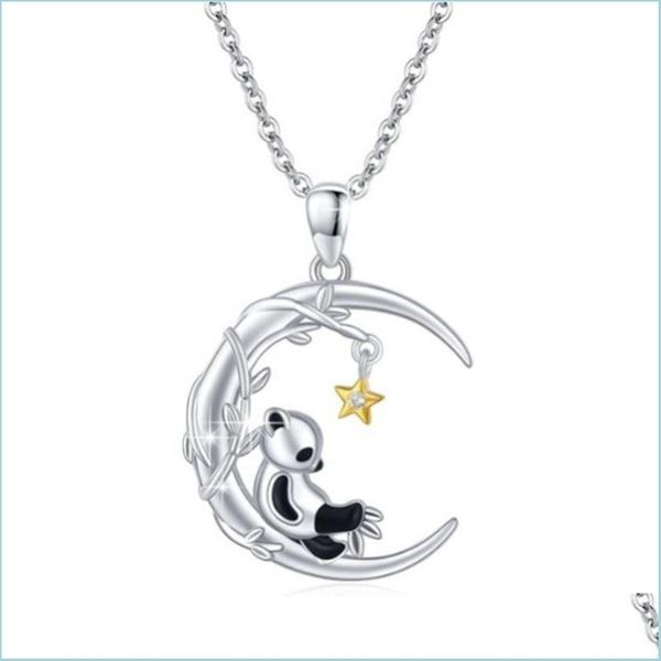 pendant necklaces pendant necklaces trendy star moon panda necklace charm womens fashion wedding jewelry accessories party giftspenda dhjdj, Silver
pendant necklaces pendant necklaces trendy star moon panda necklace charm womens fashion wedding jewelry accessories party giftspenda dhjdj, Silver