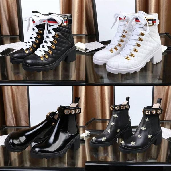 designer women boots classic leather booties belt buckle ankle shoes desert martin boot female rough heel round head shoe with box285n, Black
designer women boots classic leather booties belt buckle ankle shoes desert martin boot female rough heel round head shoe with box285n, Black