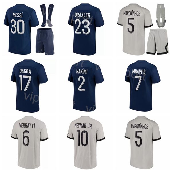 22-23 club kids man fc 23 draxler soccer jersey set 2 hakimi 5 marquinhos 10 neymar jr 25 mendes 7 mbappe 30 m e s s i 19 sarabia football s, Black
22-23 club kids man fc 23 draxler soccer jersey set 2 hakimi 5 marquinhos 10 neymar jr 25 mendes 7 mbappe 30 m e s s i 19 sarabia football s, Black