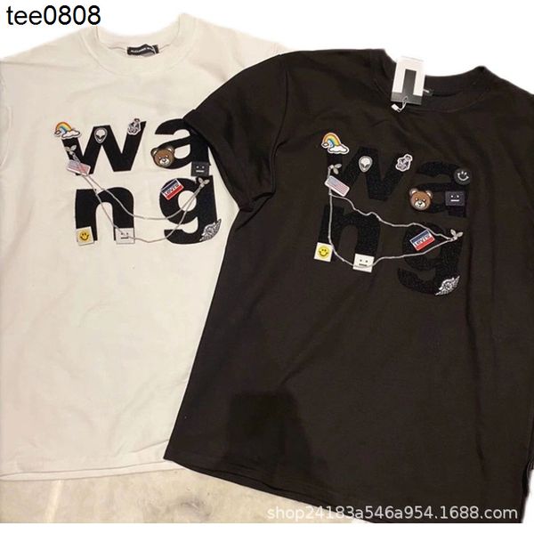 faaw dawangjia 21 tee year summer short sleeve t-shirt letter velcro design printed bottom coat female, White
faaw dawangjia 21 tee year summer short sleeve t-shirt letter velcro design printed bottom coat female, White