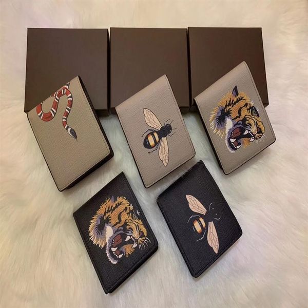 men animal short wallet leather black snake tiger bee wallets women long style purse wallet card holders with gift bo301w, Red;black
men animal short wallet leather black snake tiger bee wallets women long style purse wallet card holders with gift bo301w, Red;black
