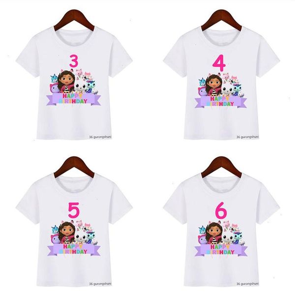 kawaii girls t-shirt cute gabbys doll house cartoon print for kids birthday clothing 2-10 year old baby 1978, Blue
kawaii girls t-shirt cute gabbys doll house cartoon print for kids birthday clothing 2-10 year old baby 1978, Blue