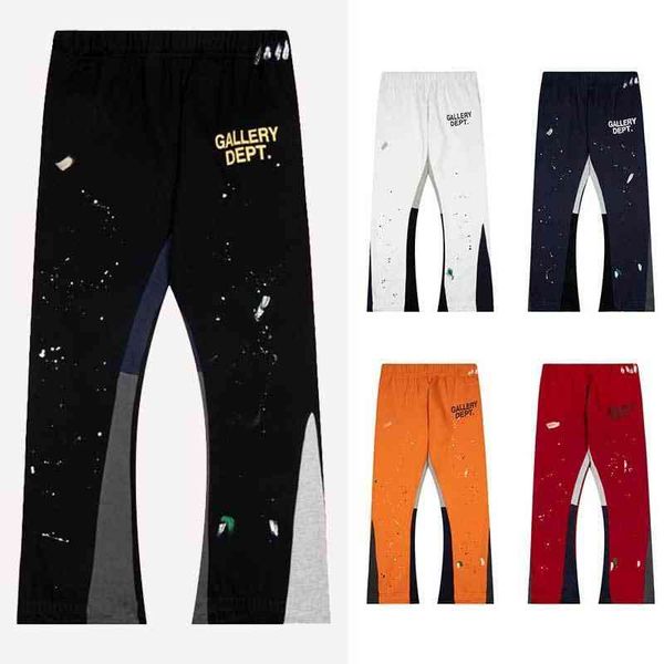 trendy designer gallerydepts casual pants hand painted ink splashing graffiti washed old cowboy trumpet men women, Black
trendy designer gallerydepts casual pants hand painted ink splashing graffiti washed old cowboy trumpet men women, Black