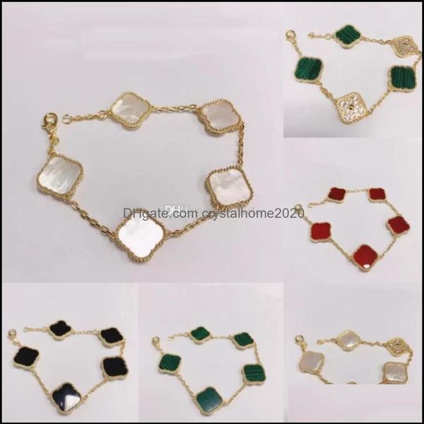 charm bracelets jewelry 6 colors fashion classic 4 four leaf clover bangle chain gate shell mother-of-pearl for womengirls252y, Golden;silver
charm bracelets jewelry 6 colors fashion classic 4 four leaf clover bangle chain gate shell mother-of-pearl for womengirls252y, Golden;silver