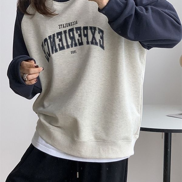 women s hoodies sweatshirts vintage letter print sweatshirt women autumn winter casual patchwork pullovers femme fashion simple sweatshirts, Black
women s hoodies sweatshirts vintage letter print sweatshirt women autumn winter casual patchwork pullovers femme fashion simple sweatshirts, Black