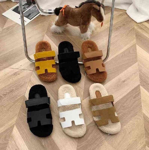 women fashion sandals flip-flops slippers ladies 's style designer lamb wool solid color cattlehide winter luxury, Black
women fashion sandals flip-flops slippers ladies 's style designer lamb wool solid color cattlehide winter luxury, Black