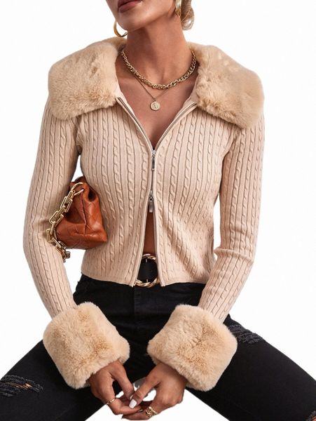 women's sweaters cable knit zipper cardigan with removable collar 44vn#, White;black
women's sweaters cable knit zipper cardigan with removable collar 44vn#, White;black