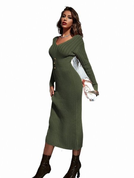 women's sweaters v neck ribbed knit button detail bodycon sweater dress 262x#, White;black
women's sweaters v neck ribbed knit button detail bodycon sweater dress 262x#, White;black