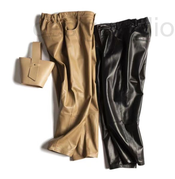 women's jumpsuits & rompers designer european goods autumn and winter 2022 new leather pants women's high waist wide leg nine poin, Black;white
women's jumpsuits & rompers designer european goods autumn and winter 2022 new leather pants women's high waist wide leg nine poin, Black;white
