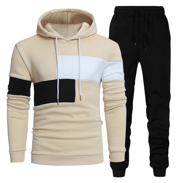 men's tracksuits autumn winter men's 2 piece set patchwork hoodies pants sports casual fashion sweatshirt trousers oversize male t, Gray
men's tracksuits autumn winter men's 2 piece set patchwork hoodies pants sports casual fashion sweatshirt trousers oversize male t, Gray