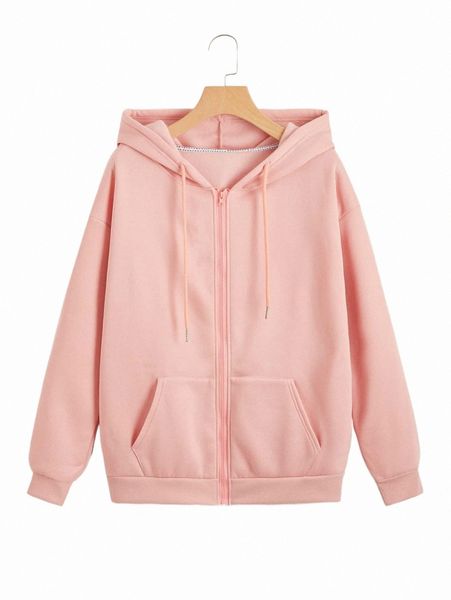 women's hoodies & sweatshirts solid drawstring pocket front zip up thermal lined sweatshirt 16jp#, Black
women's hoodies & sweatshirts solid drawstring pocket front zip up thermal lined sweatshirt 16jp#, Black