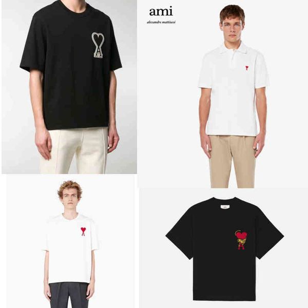 t shirts mens classic amies trendy oversize french 2022 love short sleeve casual cotton fashionable leisure pop classic polo shirt, White
t shirts mens classic amies trendy oversize french 2022 love short sleeve casual cotton fashionable leisure pop classic polo shirt, White