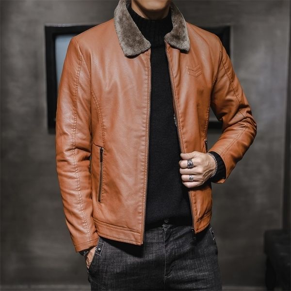 mens leather faux pu jackets casual fashion slim windbreak fur plush coat winter velvet warm outwear plus size clothing 220909, Black
mens leather faux pu jackets casual fashion slim windbreak fur plush coat winter velvet warm outwear plus size clothing 220909, Black