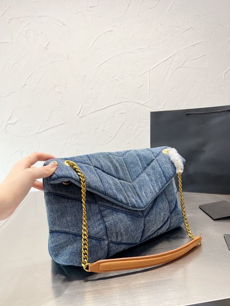 lou puffer denim flap shoulder bag luxury designer women handbag purse tote cowboy shoulder bags crossbody clutch heave gold chain wallet de
lou puffer denim flap shoulder bag luxury designer women handbag purse tote cowboy shoulder bags crossbody clutch heave gold chain wallet de