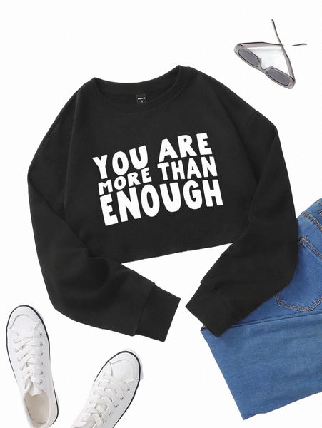 women's hoodies & sweatshirts x morgan reveal slogan graphic crop sweatshirt t57f#, Black
women's hoodies & sweatshirts x morgan reveal slogan graphic crop sweatshirt t57f#, Black