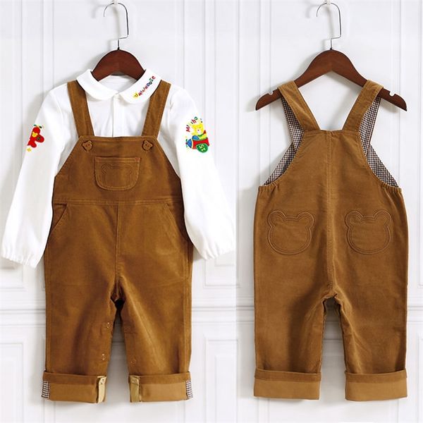 overalls children's wear overalls japanese boys and girls cartoon simple bear overalls velvet casual pants 220909, Blue
overalls children's wear overalls japanese boys and girls cartoon simple bear overalls velvet casual pants 220909, Blue