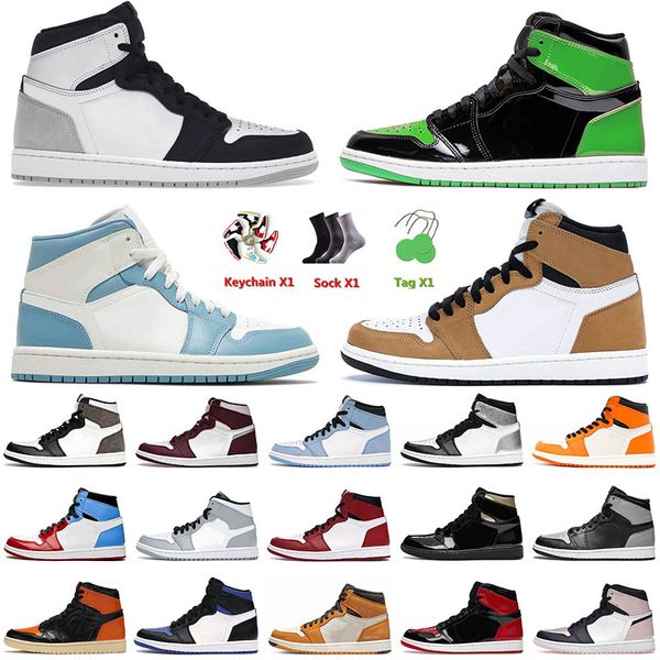 high og jumpman 1 1s basketball shoes for men women grey fog patent green mid university blue jorden bordeaux seafoam trainers sneakers size
high og jumpman 1 1s basketball shoes for men women grey fog patent green mid university blue jorden bordeaux seafoam trainers sneakers size