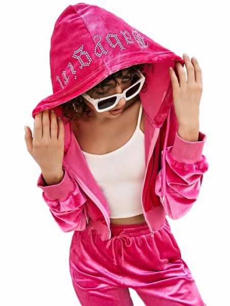 women's jackets rhinestone letter graphic zip up hooded velvet jacket i22w#, Black;brown
women's jackets rhinestone letter graphic zip up hooded velvet jacket i22w#, Black;brown