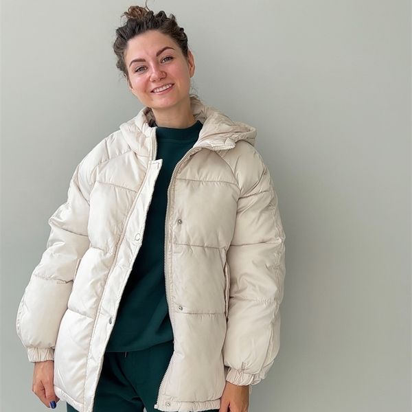 women's down parkas women short jacket winter thick hooded cotton padded coats female korean loose puffer parkas ladies oversize outwea, Black
women's down parkas women short jacket winter thick hooded cotton padded coats female korean loose puffer parkas ladies oversize outwea, Black