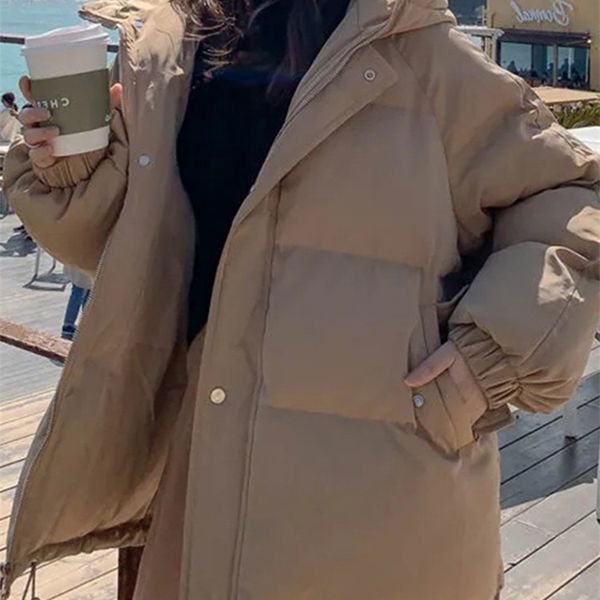 women's down parkas aelegantmis women thicken warm parka coat loose oversized women's winter bread coat hooded outwear padded woma, Black
women's down parkas aelegantmis women thicken warm parka coat loose oversized women's winter bread coat hooded outwear padded woma, Black