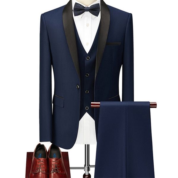 men's suits blazers ensembles homme slim fit mens suit trend mariage solid tuxedos casual business wedding dress blazervestpants 220909, White;black
men's suits blazers ensembles homme slim fit mens suit trend mariage solid tuxedos casual business wedding dress blazervestpants 220909, White;black