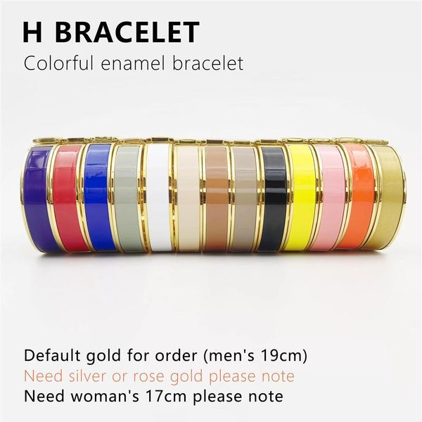 h bracelet bangle designer jewelry bracelet stainless steel man mens 18 color gold buckle 17 19 size for men and woman fas241c, White
h bracelet bangle designer jewelry bracelet stainless steel man mens 18 color gold buckle 17 19 size for men and woman fas241c, White