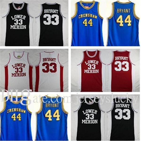 ncaa lower merion 33 bryant jersey college men high school basketball wears hightower crenshaw 44 red white black blue stitched 20220i275k
ncaa lower merion 33 bryant jersey college men high school basketball wears hightower crenshaw 44 red white black blue stitched 20220i275k