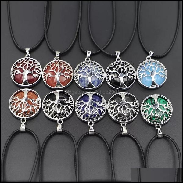 pendant necklaces natural healing crystal stone tree of life pendant chakra rose rope choker necklaces wholesale energy pendants neck dhs5v, Silver
pendant necklaces natural healing crystal stone tree of life pendant chakra rose rope choker necklaces wholesale energy pendants neck dhs5v, Silver