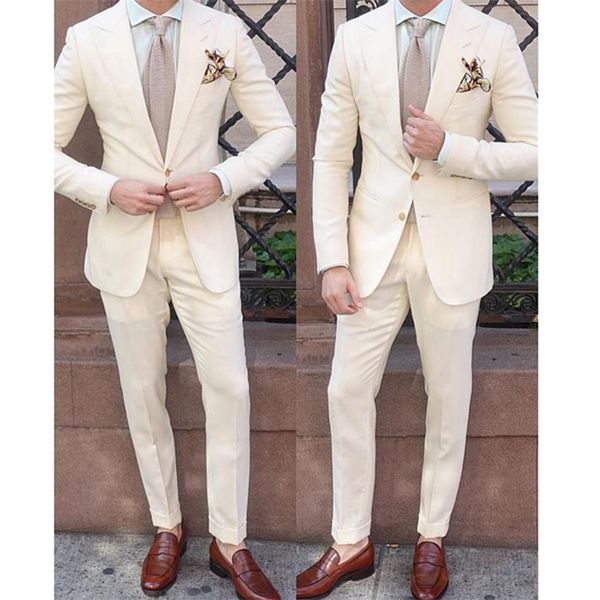 men's suits blazers 2 pieces ivory mens suits slim fit notched lapel groomsman one button groom tuxedo suits for men wedding blazer cos, White;black
men's suits blazers 2 pieces ivory mens suits slim fit notched lapel groomsman one button groom tuxedo suits for men wedding blazer cos, White;black