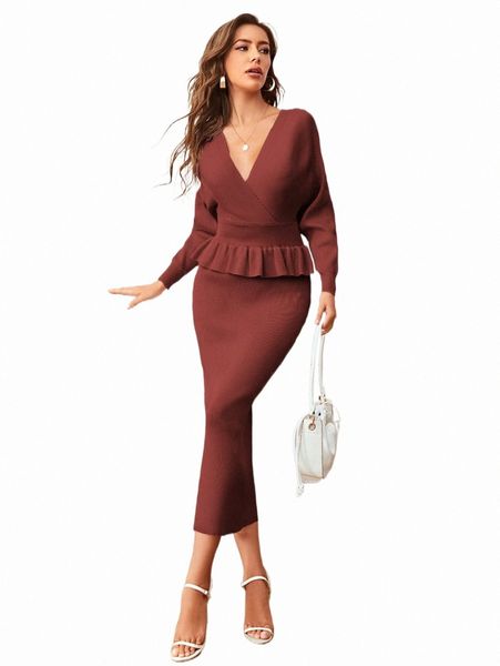 women's sweaters keyhole back batwing sleeve ruffle trim sweater dress v8dh#, White;black
women's sweaters keyhole back batwing sleeve ruffle trim sweater dress v8dh#, White;black