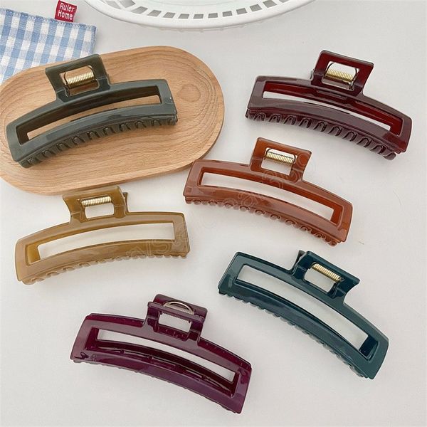 oversized clamps for women colorful plastic hair claw large size hair clip crab chic hair accessories, Slivery;white
oversized clamps for women colorful plastic hair claw large size hair clip crab chic hair accessories, Slivery;white