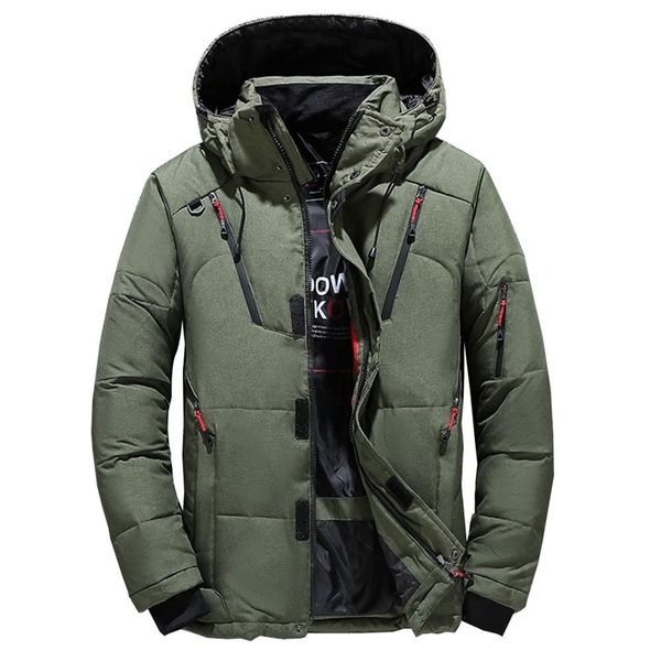 men's down parkas casual men down jacket warm thicken short zipper hooded outwear coat autumn winter fashion hommes veste 220909, Black
men's down parkas casual men down jacket warm thicken short zipper hooded outwear coat autumn winter fashion hommes veste 220909, Black