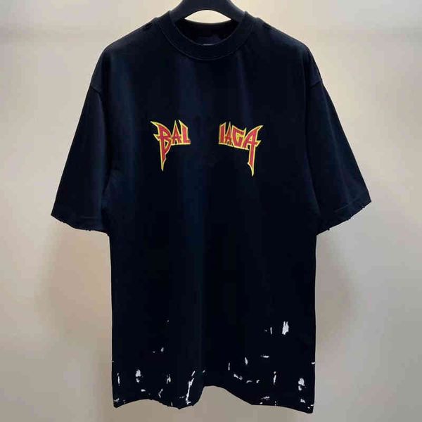 designer balanciagas t shirt balanciaca fashion brand paris b home washed short sve t-shirt men's and women's same letter embroide, White;black
designer balanciagas t shirt balanciaca fashion brand paris b home washed short sve t-shirt men's and women's same letter embroide, White;black