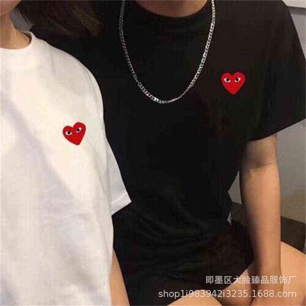 others apparel chuanjiu t-shirt chao brand men's and women's cotton short sleeve baoling love embroidery lovers, Black;white
others apparel chuanjiu t-shirt chao brand men's and women's cotton short sleeve baoling love embroidery lovers, Black;white